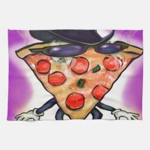 Classy Pizza Tea Towel