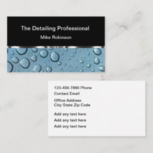 Classy Plumber Business Cards Template