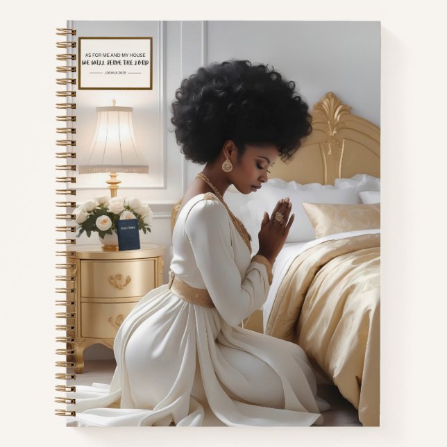 Classy Praying Mother Hardcover Journal (Front)