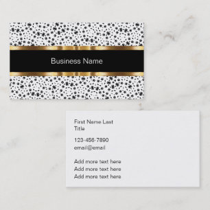 Classy Professional Upscale Business Cards