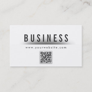 Classy QR Code Wine Tasting Business Card