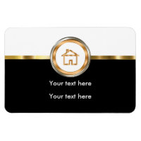 Classy Real Estate Agent Magnets