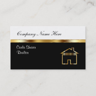 Classy Real Estate Business Cards