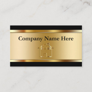 Classy Real Estate Business Cards