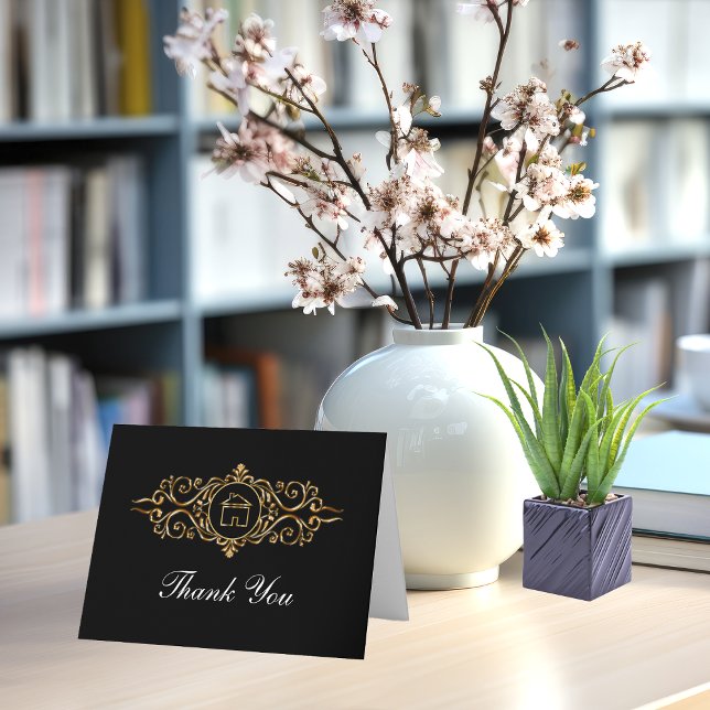 Classy Real Estate Thank You Cards (Creator Uploaded)