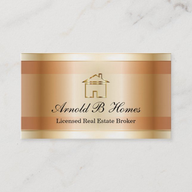Classy Realtor Business Cards (Front)