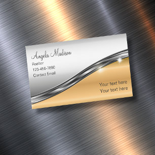 Classy Realtor Unique Business Card Magnets