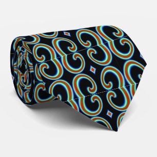 Classy - Red Green Yellow Blue Tie