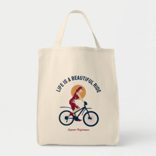 Classy Rider - Life is a Beautiful Ride Tote Bag