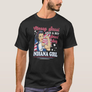 Classy Sassi And A Bit Smart Assi Indiana Girl Pre T-Shirt