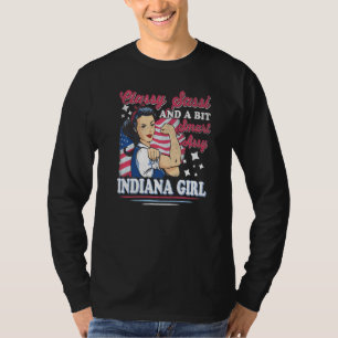 Classy Sassi And A Bit Smart Assi Indiana Girl Pre T-Shirt