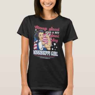 Classy Sassi And A Bit Smart Assi Mississippi Girl T-Shirt
