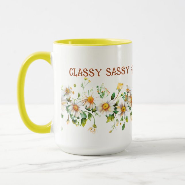 CLASSY SASSY AND A BIT SMART-ASSY MUG (Left)