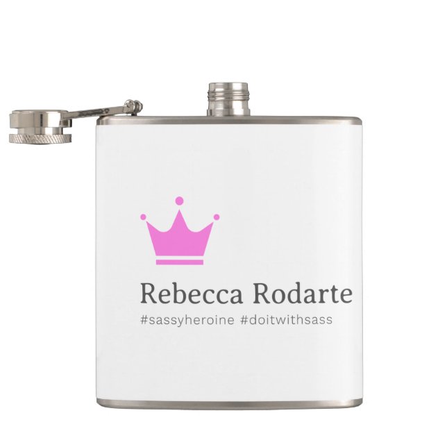 Classy + Sassy Rebecca Flask (Opened)