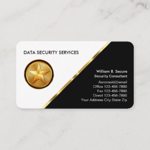 Classy Security Services Business Card