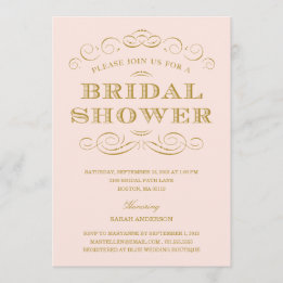 CLASSY SHOWER | BRIDAL SHOWER INVITATION