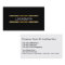 Classy Simple Locksmith Business Cards