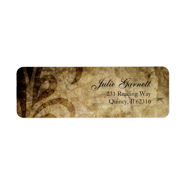 Classy Sophisticated Swirl Fluer (Front)