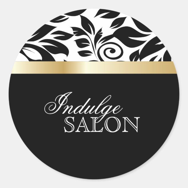 Classy  Spa and Salon Sticker (Front)