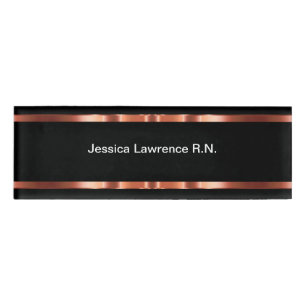 Classy Staff Bulk Name Tag Templates