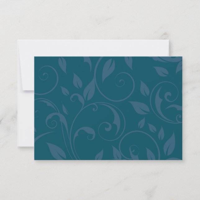 CLASSY SWIRLS | RSVP CARDS (Front)