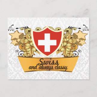 Classy Swiss Postcard
