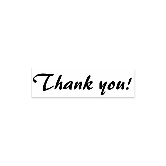 Classy Thank You Self-inking Stamp (Design)