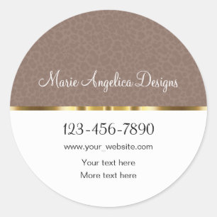 Classy Trendy Fashion Sticker Labels