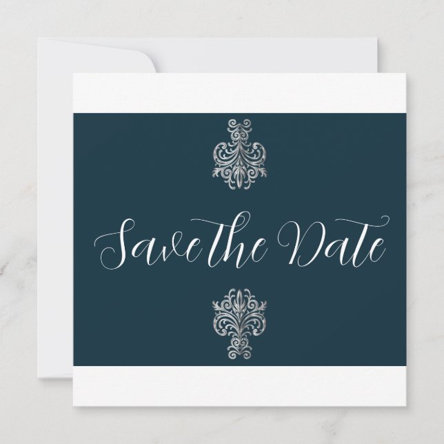 Classy Two Colour's Save The Date (Front)