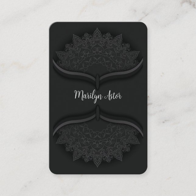 Classy Unique Double Side Business Cards (Front)