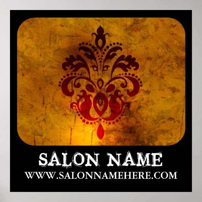 Classy Upscale Modern Business Poster (Front)