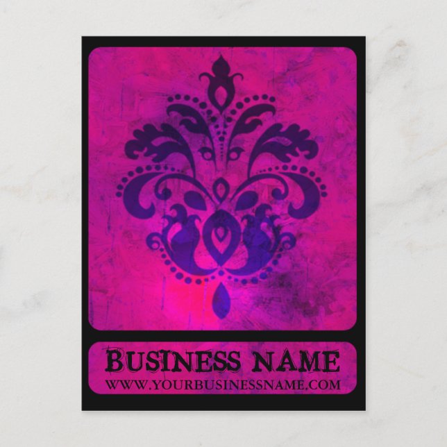 Classy Upscale Modern Postcards (Front)