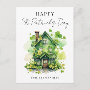 Classy Valentine's Day Real Estate Promotional Holiday Postcard