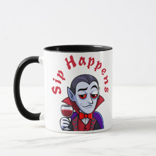 Classy Vampire – Sip Happens Mug
