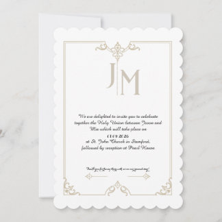 Classy Wedding Invitations