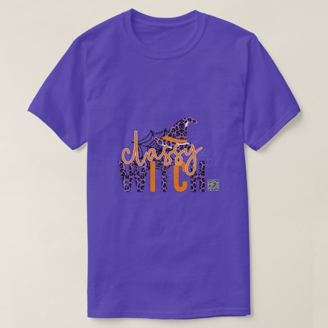 Classy Witch T-Shirt (Design Front)