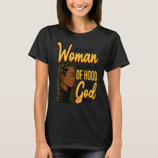 Classy Women Little Hood Melanin Women Mother Aunt T-Shirt