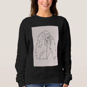 Classy Womens African Head Wrap Black Pride 1 Sweatshirt