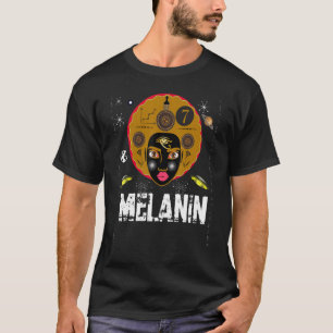 Classy Womens African Head Wrap Black Pride Melan T-Shirt