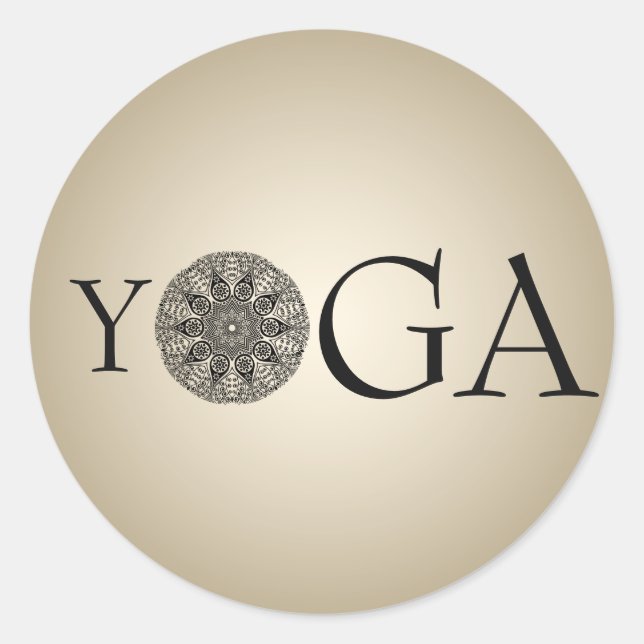 Classy YOGA Sticker (Front)