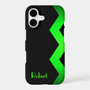 Classy Zig zag Green Personalised