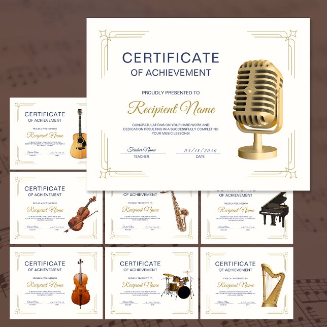 ClassyFrame Singing Voice Course Award Certificate (ClassyFrame Singing Voice Course Award Certificate)