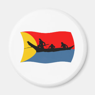 Clatsop Tribe Flag Magnet
