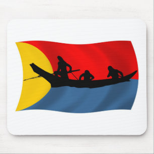 Clatsop Tribe Flag Mousepad