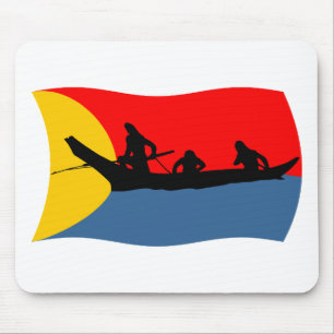 Clatsop Tribe Flag Mousepad