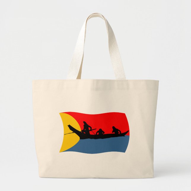 Clatsop Tribe Flag Tote Bag (Front)