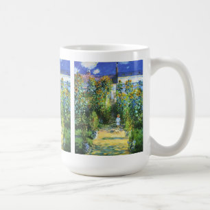 Claud Monet, “ Garden of the artist at Vetheuil ” Coffee Mug