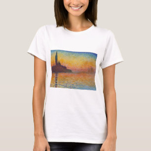 Claud Monet, "San Giorgio Maggiore by Twilight" T-Shirt