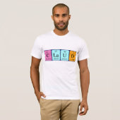 Claud periodic table name shirt (Front Full)