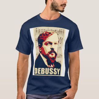 Claude Debussy musical notes 1 T-Shirt